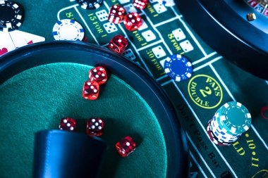Player makes a hit decision in blackjack